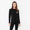 VIKING Longsleeve Escalante Bamboo Lady, Kolor: czarny, Rozmiar: XS