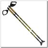 NILS Kije Nordic Walking aluminiowe z regulacją wysokości od 82 do 140 cm czarne