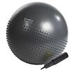 HMS YB03 piłka gimnastyczna do ćwiczeń fitness z wypustkami 75cm czarny, Kolor: czarny, Rozmiar: 75 cm