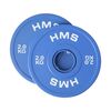 HMS obciążenie olimpijskie do siłownie zestaw 2x2kg CBRS niebieskie, Kolor: niebieski, Waga: 2 X 2.0 Kg