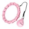 HHW11 Plus Size Hula Hop Light Pink Z Wypustkami I Obciążnikiem HMS