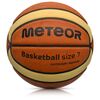 METEOR Piłka Koszykowa Treningowa Cellular, Kolor: brązowy/kremowy, Waga: 0.6, Rozmiar: 7