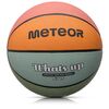 Piłka do koszykówki dziecięca treningowa Meteor What's Up niebieska, Kolor: jasnoniebieski/pomarańczowy, Waga: 0.48, Rozmiar: 5