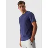 4F T-shirt męski M1843 niebieski, Kolor: niebieski, Rozmiar: L
