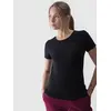 4F T-shirt damski F1845 czarny, Kolor: czarny, Rozmiar: S