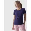 4F T-shirt damski F1845 ciemny niebieski, Kolor: niebieski, Rozmiar: XS