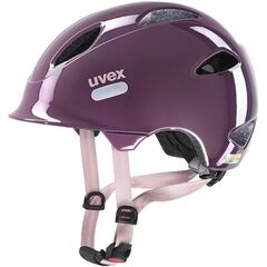 UVEX Kask dziecięcy Oyo fioletowy, Kolor: fioletowy, Rozmiar: 45-50