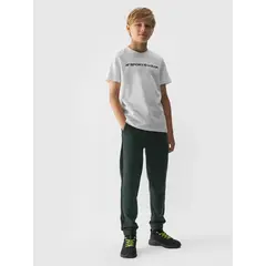 4F JUNIOR T-shirt bawełniany M1552 biały, Kolor: biały, Rozmiar: 146, 6 zdjęcie