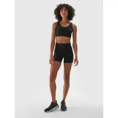4F Krótkie Legginsy treningowe F010 czarne, Kolor: czarny, Rozmiar: XS
