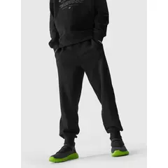 4F JUNIOR Spodnie dresowe chłopięce M761 czarne, Kolor: czarny, Rozmiar: 134, 3 zdjęcie