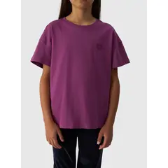 4F t-shirt dziecięcy koszulka bawełniana sportowa F1546 różowa, Kolor: różowy, Rozmiar: 128, 5 zdjęcie