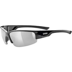 UVEX Okulary sportstyle 215 (53/0/617/8316/UNI) czarne, Kolor: czarny, Rozmiar: one size