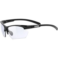 UVEX Okulary sportstyle 802 s V (53/0/894/8801/UNI) czarne, Kolor: czarny, Rozmiar: one size