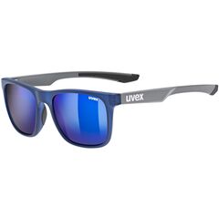 UVEX Okulary klasyczne lgl 42 (53/2/032/4616/UNI) czarno-niebieskie, Kolor: niebieski, Rozmiar: one size