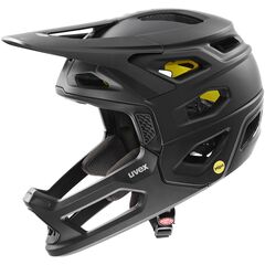 UVEX Kask rowerowy Full Face UVEX Revolt z MIPS (41/0/063/05/17) czarny, Kolor: czarny, Rozmiar: 57-61