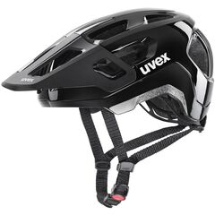 UVEX Kask react jr. (41/0/707/05/15), Kolor: czarny, Rozmiar: 52-56