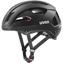 UVEX Kask rowerowy stride (41/0/714/05/17) czarny, Kolor: czarny, Rozmiar: 59-61
