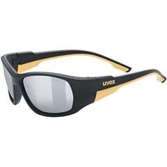 UVEX Okulary dziecięce sportstyle 514 (53/3/065/5716/UNI) czarne, Kolor: czarny, Rozmiar: one size