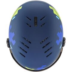 UVEX Kask rocket junior visor granatowy, Kolor: granatowy, Rozmiar: 54-58, 3 zdjęcie