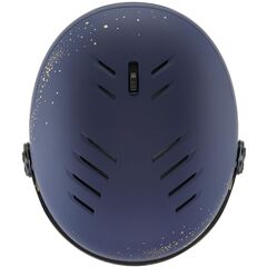 UVEX INSTINCT VISOR kask narciarski hardshell z goglami czarny, Kolor: niebieski, Rozmiar: 54-58, 3 zdjęcie