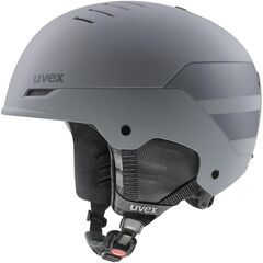 UVEX Kask narciarski hardshell z regulacją Wanted szary, Kolor: szary, Rozmiar: 58-61