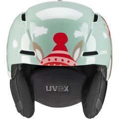 UVEX Kask narciarski Viti z misiem, Kolor: wielokolorowy, Rozmiar: 51-55, 4 zdjęcie