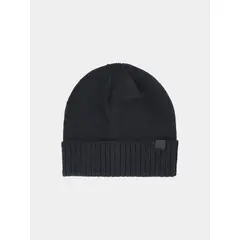 4F JUNIOR Czapka dziecięca U452 czarna, Kolor: czarny, Rozmiar: one size