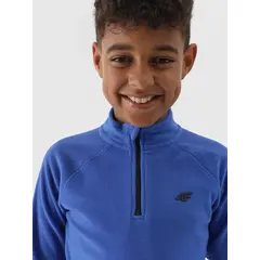 4F JUNIOR Bielizna Polarowa bluzka M050 niebieska, Kolor: niebieski, Rozmiar: 146/152, 2 zdjęcie