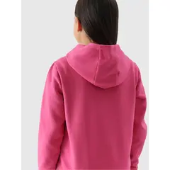 4F JUNIOR Bluza rozpinana z kapturem F1315 różowa, Kolor: różowy, Rozmiar: 164, 2 zdjęcie