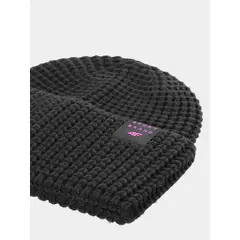 4F czapka zimowa dziecięca 4FJWAW24ACAPF414 czarna, Kolor: czarny, Rozmiar: one size, 2 zdjęcie