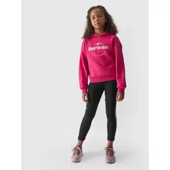 4F JUNIOR Bluza dziewczęca F1213 różowa, Kolor: różowy, Rozmiar: 164, 4 zdjęcie