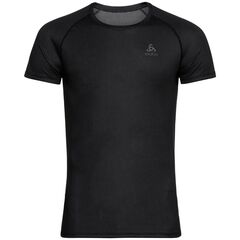 ODLO Koszulka męska BL TOP crew neck s/s ACTIVE F-DRY LIGHT XL, Kolor: czarny, Rozmiar: S