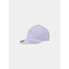4F Czapka Z Daszkiem F246 fioletowa, Kolor: fioletowy, Rozmiar: one size