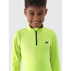 4F JUNIOR Bielizna Drapana koszulka M064 zielona, Kolor: zielony, Rozmiar: 134/140, 3 zdjęcie