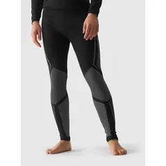 4F Bielizna Bezszwowa legginsy M166 czarne, Kolor: czarny, Rozmiar: S/M