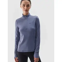 4F Bielizna Drapana koszulka F079 niebieska, Kolor: niebieski, Rozmiar: XS, 2 zdjęcie