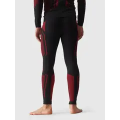 4F Bielizna Bezszwowa legginsy M166 czarno-czerwona, Kolor: czerwony, Rozmiar: XXL/3XL, 4 zdjęcie