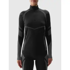 4F Bielizna Bezszwowa koszulka F160 czarna, Kolor: czarny, Rozmiar: XS/S, 4 zdjęcie