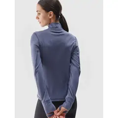 4F Bielizna Drapana koszulka F079 niebieska, Kolor: niebieski, Rozmiar: XS, 4 zdjęcie