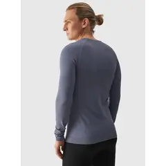 4F Bielizna Bezszwowa koszulka M172 niebieska, Kolor: niebieski, Rozmiar: S/M, 4 zdjęcie