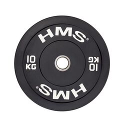 BBR10 BLACK TALERZ OLIMPIJSKI BUMPER 10 kg HMS
