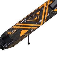NILS EXTREME hulajnoga miejska z dużymi kołami 200mm HM0106 czarna/pomarańczowa, 3 zdjęcie