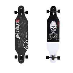 DESKOROLKA LONGBOARD SKULL2 WOOD SKATE NILS EXTREME