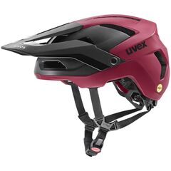 UVEX Kask rowerowy Renegade Mips czerwony, Kolor: czerwony, Rozmiar: 54-58
