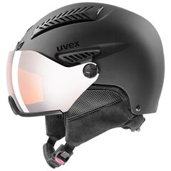 UVEX Kask z wizjerem Hlmt 600 Visor czarny