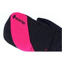 Rękawice Narciarskie Damskie Jednopalczaste VIKING Sherpa GTX Mitten Ski Lady Czarny/Różowy, Kolor: czarno-różowe, Rozmiar: 5, 3 zdjęcie