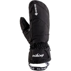 Rękawice Narciarskie Damskie Jednopalczaste VIKING Sherpa GTX Mitten Ski Lady, Kolor: czarny, Rozmiar: 6