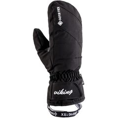 Rękawice Narciarskie Damskie Jednopalczaste VIKING Sherpa GTX Mitten Ski Lady, Kolor: czarny, Rozmiar: 7