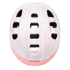 METEOR Kask dziecięcy MA-2 Princess, Kolor: jasnoróżowy, Rozmiar: 48-52, 5 zdjęcie