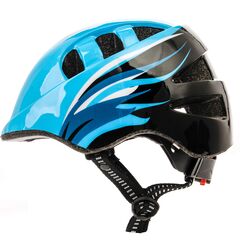 METEOR Kask dziecięcy MA-2 Orbit niebieski, Kolor: turkusowy, Rozmiar: 48-52
